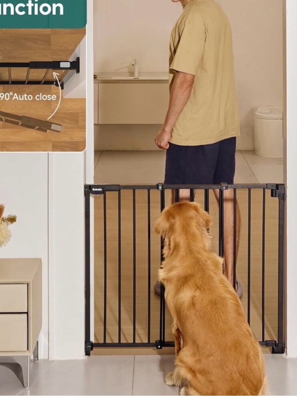 New Babelio Boundless Dog or Child Safety Gate